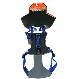 NEW Orvis Tough Trail 4 Point Dog Harness Size Medium Blue